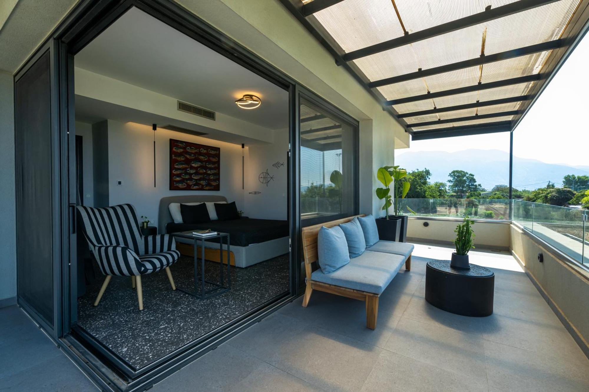 Villa Satori Kalamáta Kamer foto